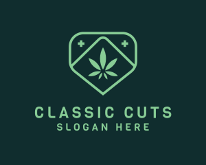 Medicinal Marijuana Cannabis logo design