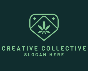 Medicinal Marijuana Cannabis logo design