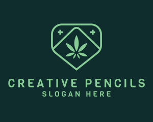 Medicinal Marijuana Cannabis logo design