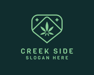 Medicinal Marijuana Cannabis logo design