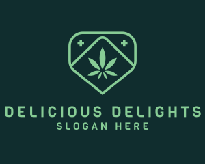 Medicinal Marijuana Cannabis logo design