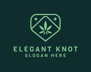 Medicinal Marijuana Cannabis logo design