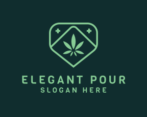 Medicinal Marijuana Cannabis logo design