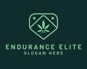 Medicinal Marijuana Cannabis logo design