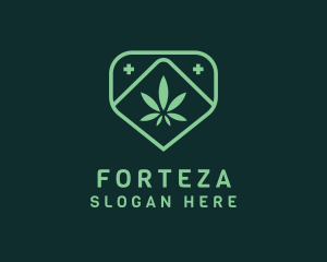 Medicinal Marijuana Cannabis logo design