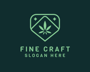 Medicinal Marijuana Cannabis logo design