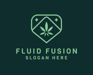 Medicinal Marijuana Cannabis logo design