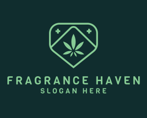 Medicinal Marijuana Cannabis logo design