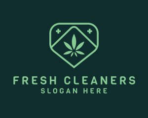 Medicinal Marijuana Cannabis logo design