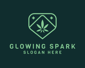 Medicinal Marijuana Cannabis logo design