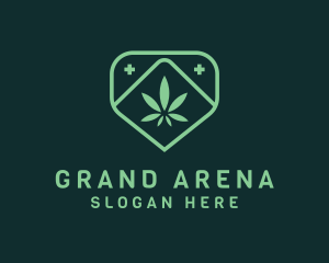 Medicinal Marijuana Cannabis logo design