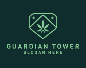 Medicinal Marijuana Cannabis logo design