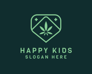 Medicinal Marijuana Cannabis logo design