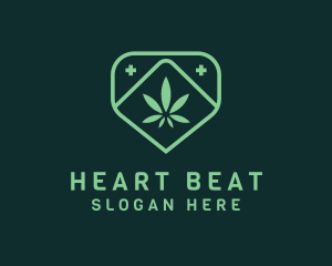 Medicinal Marijuana Cannabis logo design