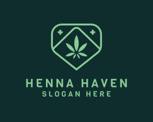 Medicinal Marijuana Cannabis logo design