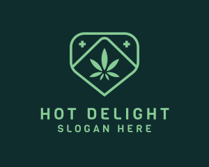 Medicinal Marijuana Cannabis logo design