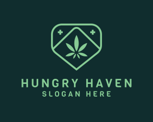 Medicinal Marijuana Cannabis logo design