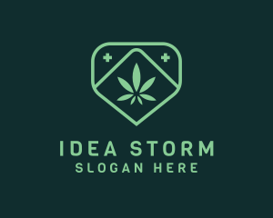 Medicinal Marijuana Cannabis logo design