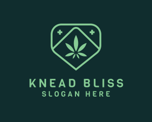 Medicinal Marijuana Cannabis logo design