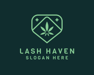 Medicinal Marijuana Cannabis logo design