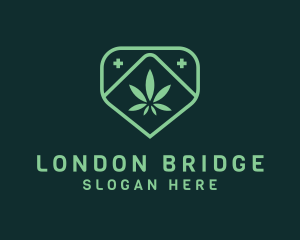 Medicinal Marijuana Cannabis logo design