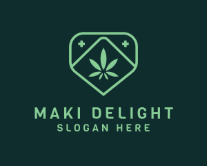 Medicinal Marijuana Cannabis logo design