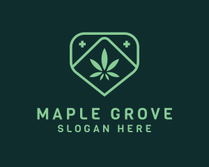 Medicinal Marijuana Cannabis logo design