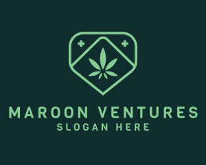 Medicinal Marijuana Cannabis logo design