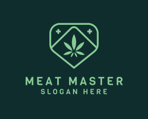 Medicinal Marijuana Cannabis logo design