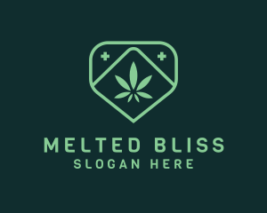 Medicinal Marijuana Cannabis logo design