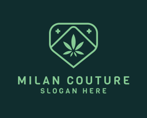 Medicinal Marijuana Cannabis logo design