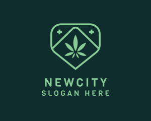 Medicinal Marijuana Cannabis logo design