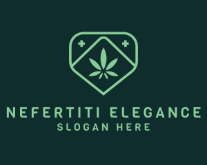 Medicinal Marijuana Cannabis logo design