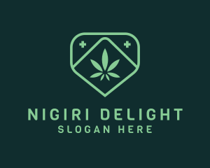 Medicinal Marijuana Cannabis logo design