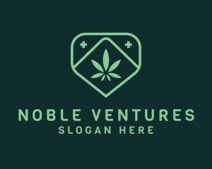 Medicinal Marijuana Cannabis logo design