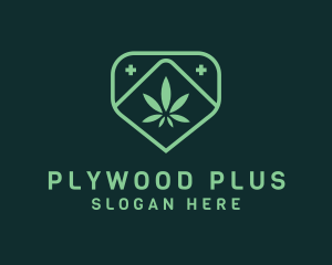 Medicinal Marijuana Cannabis logo design