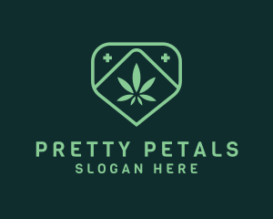 Medicinal Marijuana Cannabis logo design