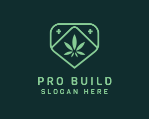 Medicinal Marijuana Cannabis logo design