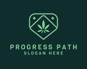 Medicinal Marijuana Cannabis logo design