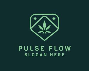 Medicinal Marijuana Cannabis logo design