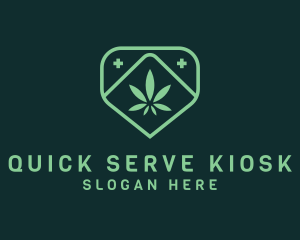 Medicinal Marijuana Cannabis logo design