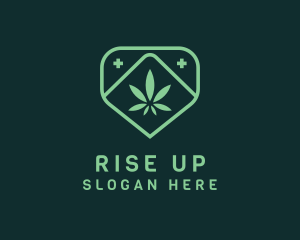 Medicinal Marijuana Cannabis logo design