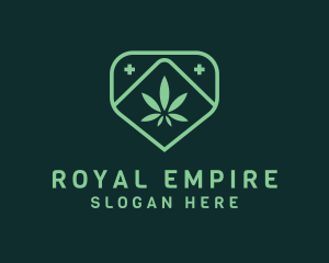 Medicinal Marijuana Cannabis logo design