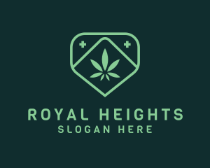 Medicinal Marijuana Cannabis logo design