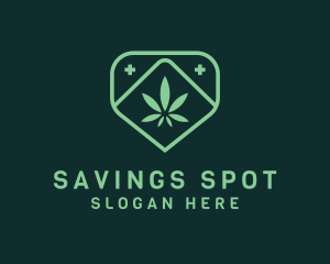 Medicinal Marijuana Cannabis logo design