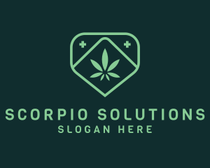 Medicinal Marijuana Cannabis logo design