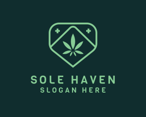 Medicinal Marijuana Cannabis logo design