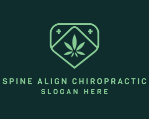 Medicinal Marijuana Cannabis logo design