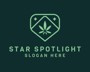 Medicinal Marijuana Cannabis logo design