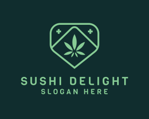 Medicinal Marijuana Cannabis logo design